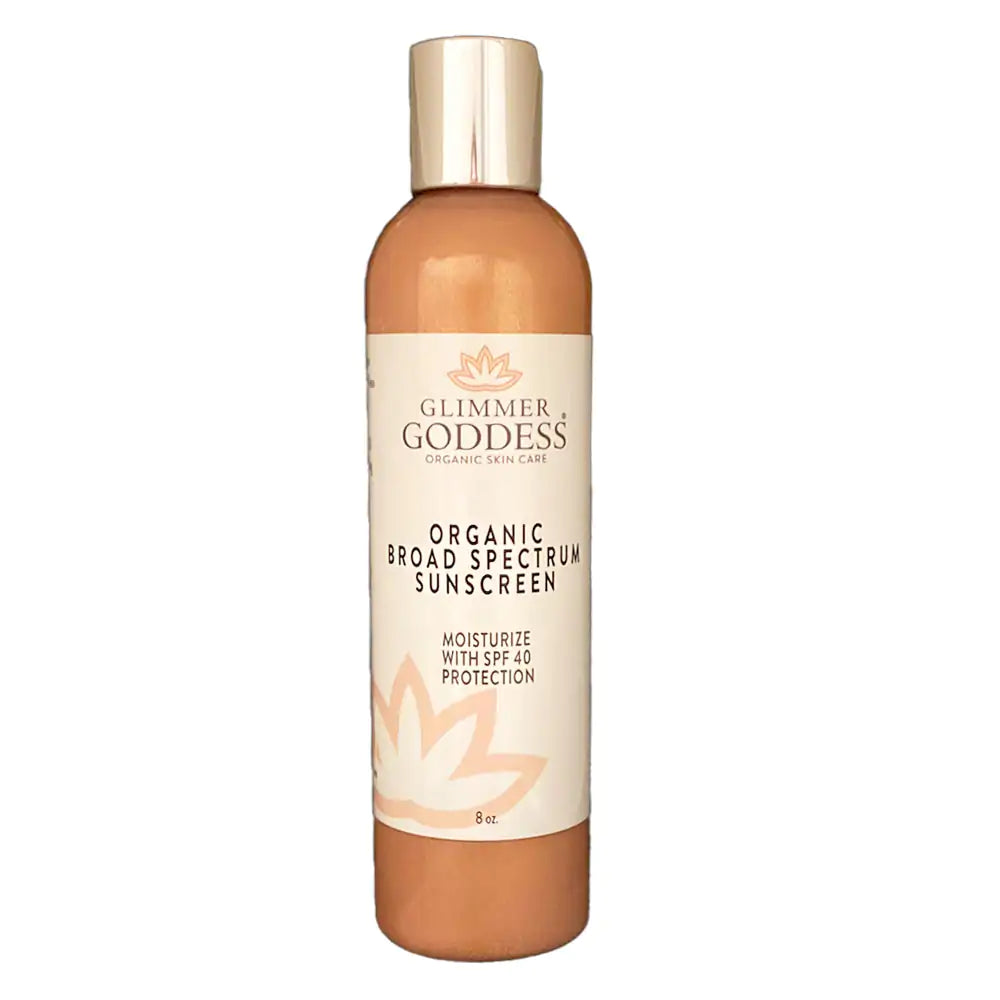 Skimrande solskydds lotion - SPF 40+ 